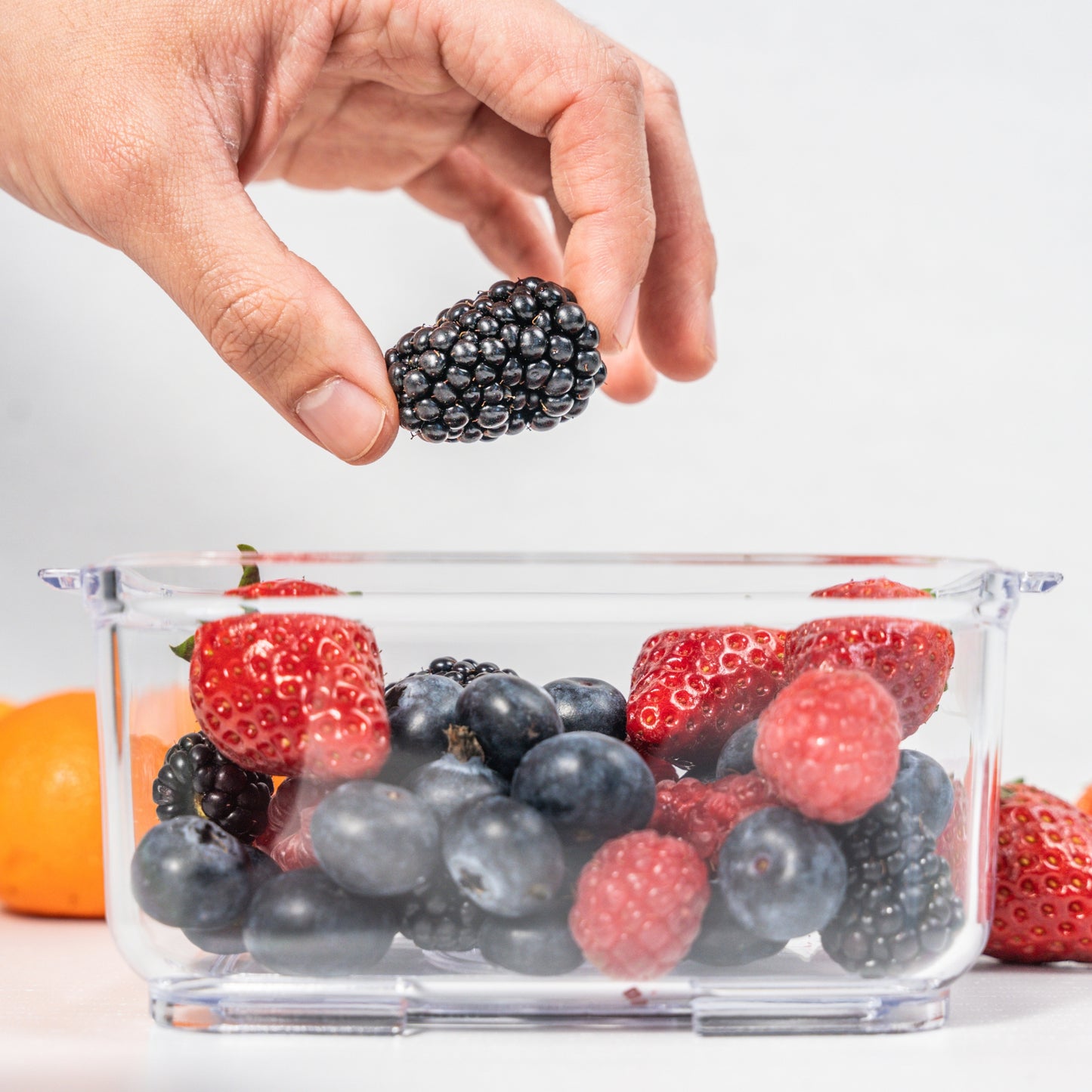 Set contenitori sottovuoto in 100% Tritan trasparente – 6 pezzi.