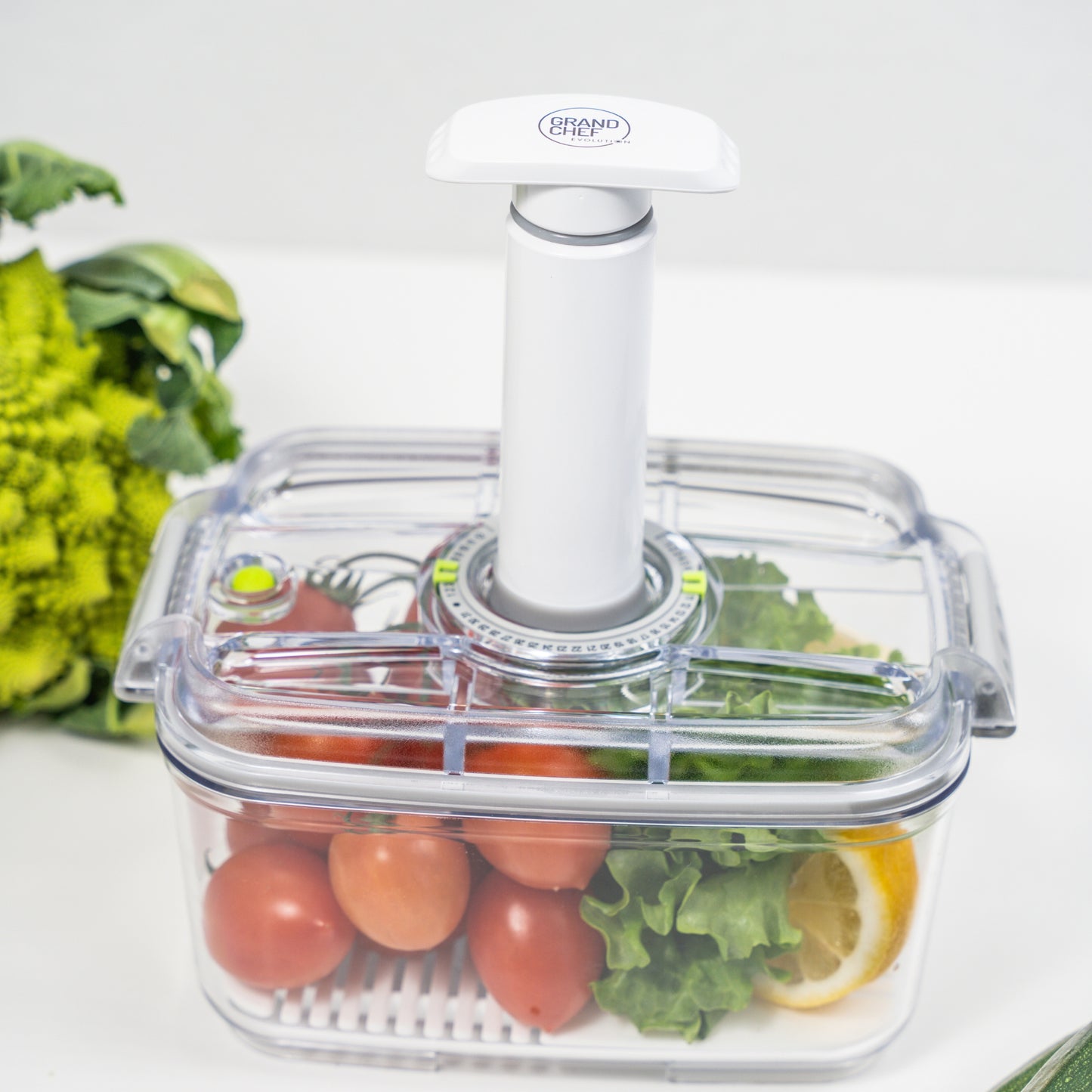 Set contenitori sottovuoto in 100% Tritan trasparente – 6 pezzi.