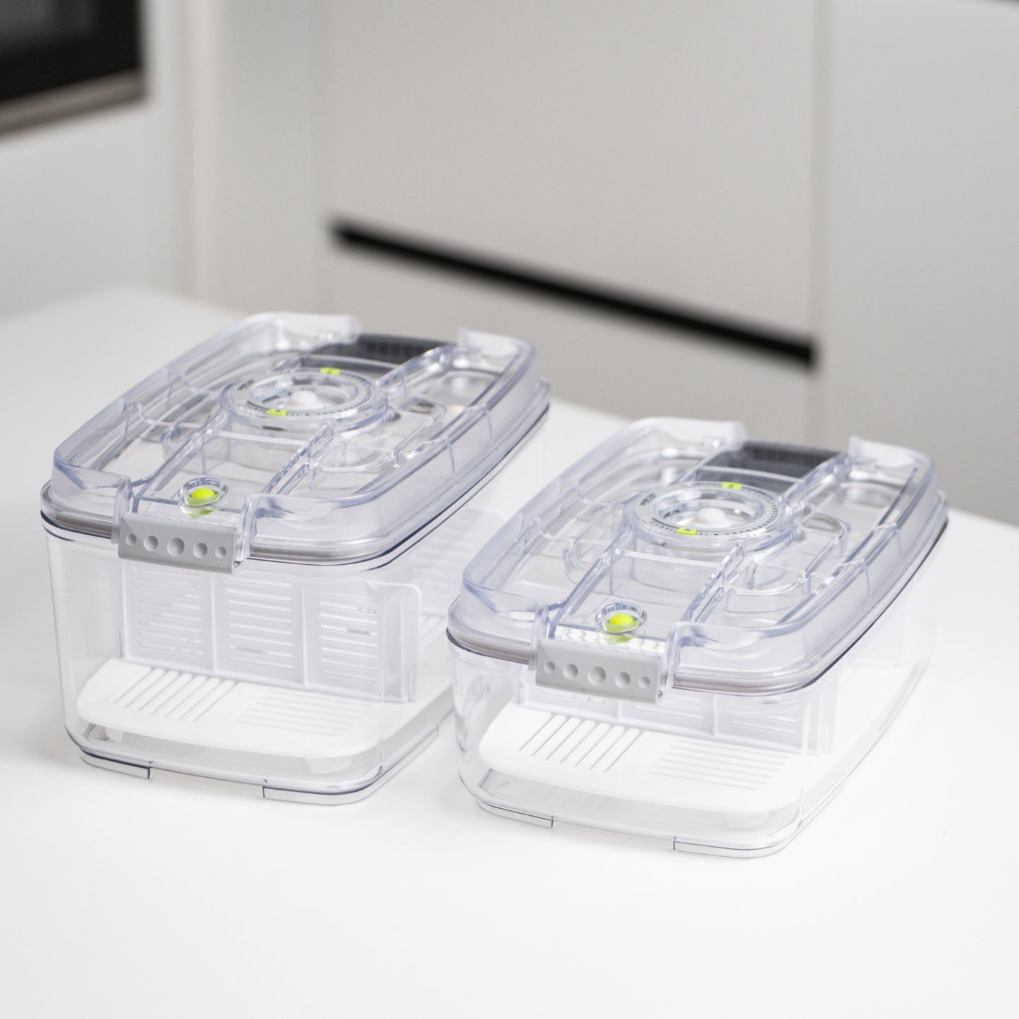 Set contenitori sottovuoto in 100% Tritan trasparente – 5 pezzi (XL)