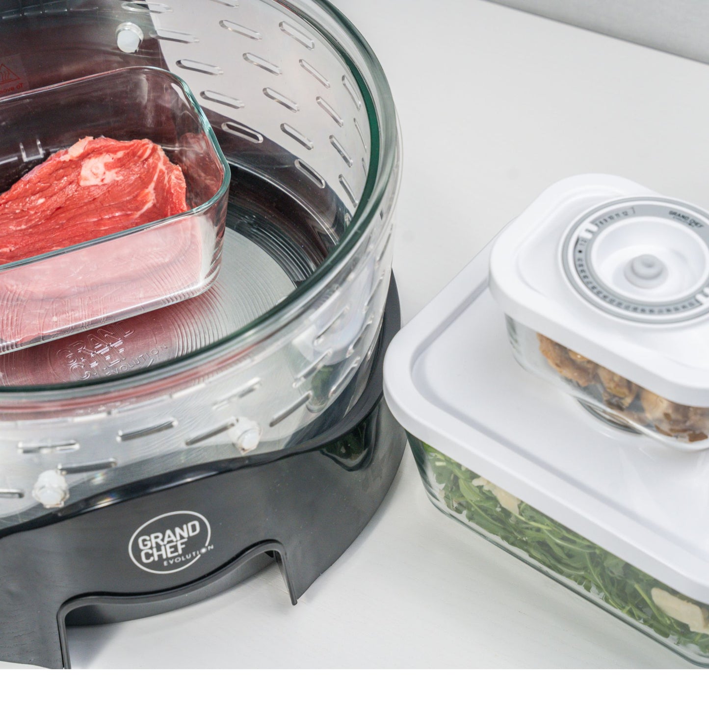 Set contenitori sottovuoto in vetro borosilicato – 4 pezzi