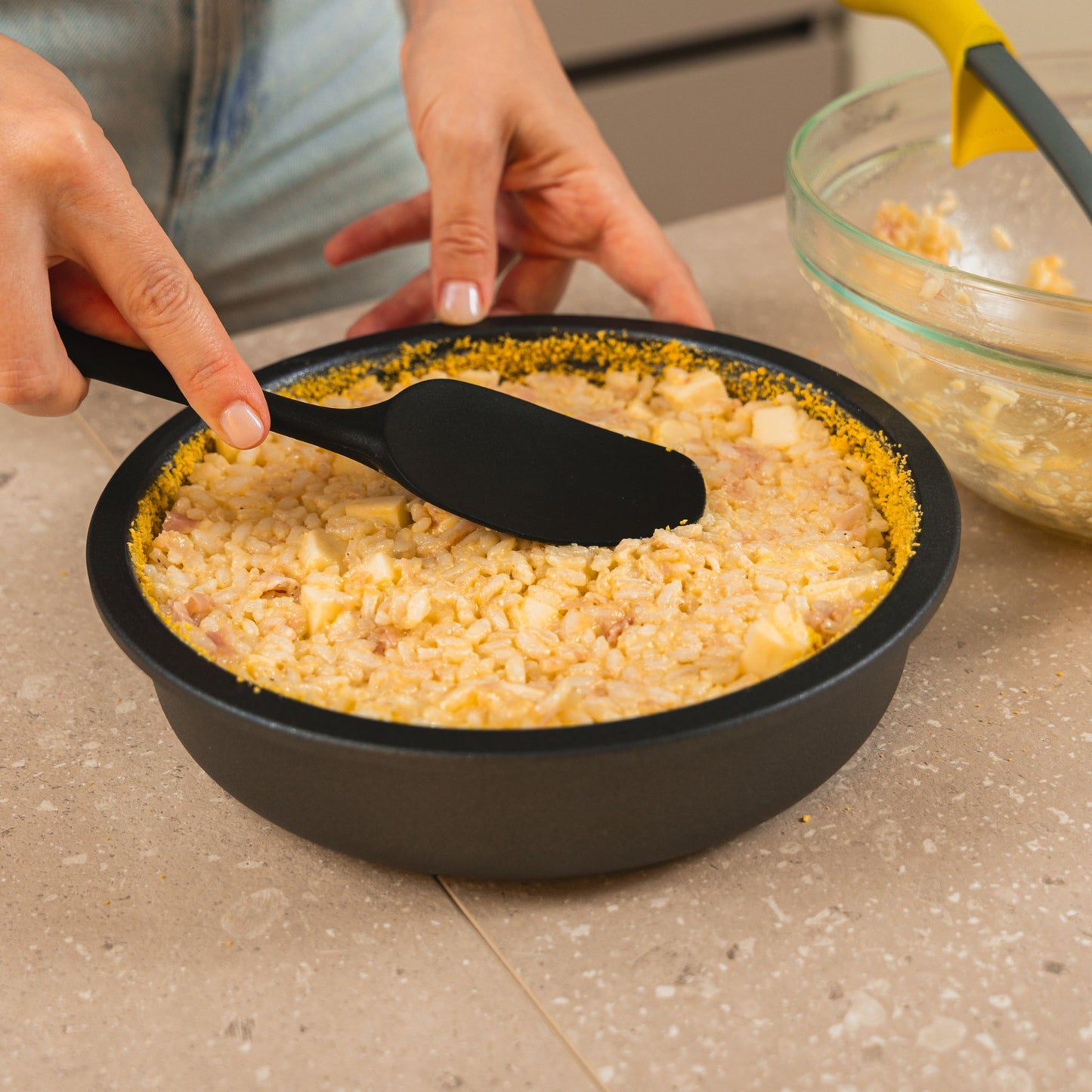 Tegame circolare in lega di alluminio Professionale Ø 20 cm - Linea Professional